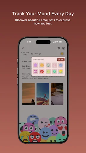 Daynote ڈاؤن لوڈ کریں – پرائیویٹ ڈائری اور سیکور نوٹس ایپ - Screenshot 6
