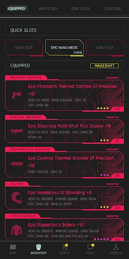 CyberCode Online ڈاؤن لوڈ کریں – بہترین ٹیکسٹ آر پی جی گیم - Screenshot 6