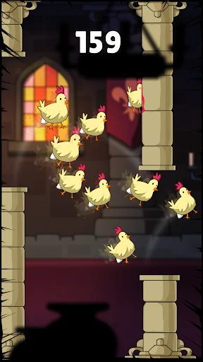 Fap Fap Chicken – Tsunami ڈاؤن لوڈ کریں – دلچسپ آرکیڈ گیم - Screenshot 7