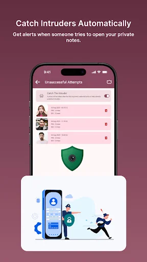 Daynote ڈاؤن لوڈ کریں – پرائیویٹ ڈائری اور سیکور نوٹس ایپ - Screenshot 3