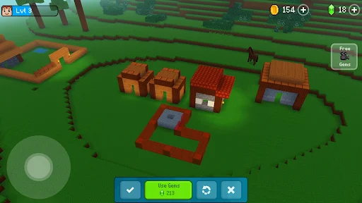 Block Craft 3D ڈاؤن لوڈ کریں – تخلیقی بلڈنگ گیم - Screenshot 5