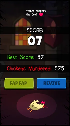 Fap Fap Chicken – Tsunami ڈاؤن لوڈ کریں – دلچسپ آرکیڈ گیم - Screenshot 18