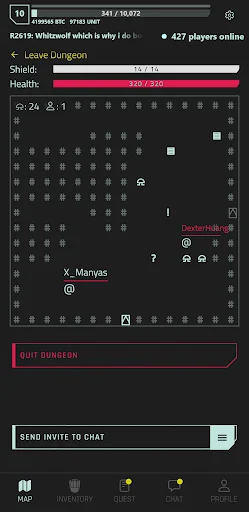 CyberCode Online ڈاؤن لوڈ کریں – بہترین ٹیکسٹ آر پی جی گیم - Screenshot 2