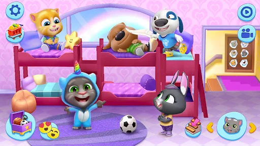 My Talking Tom Friends ڈاؤن لوڈ کریں – بچوں کے لیے بہترین تفریحی گیم - Screenshot 2