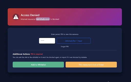 AlionWeb ڈاؤن لوڈ کریں – بچوں کے لیے محفوظ انٹرنیٹ اور بلاکنگ - Screenshot 4