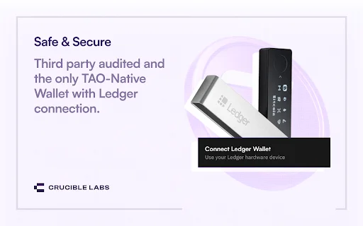 Crucible Wallet ڈاؤن لوڈ کریں – Bittensor TAO کے لیے بہترین اسمارٹ اسٹیکنگ - Screenshot 2