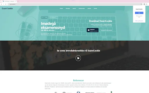 ExamCookie Chromebook Extension ڈاؤن لوڈ کریں – تعلیمی نگرانی کا بہترین ٹول - Screenshot 1