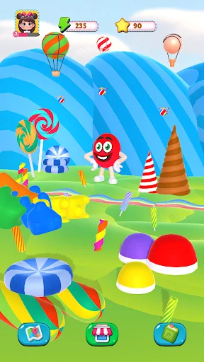 Sweet Merge Land ڈاؤن لوڈ کریں – مزیدار پہیلیاں اور کینڈی ایڈونچر - Screenshot 5