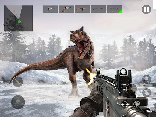 Primal Hunter – Hunting Games ڈاؤن لوڈ کریں – ڈایناسور اور ہرن کا شکار - Screenshot 9