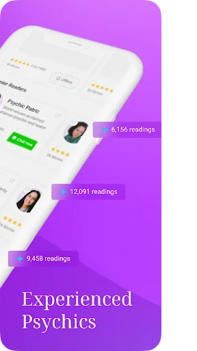 LifeReader Psychics & Tarot ڈاؤن لوڈ کریں – ماہر نفسیات اور ٹیرو ریڈرز - Screenshot 2