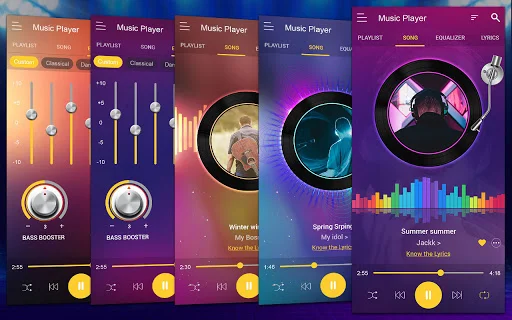 Music Player – MP3 Player ڈاؤن لوڈ کریں – بہترین ساؤنڈ اور ایکویلائزر - Screenshot 2
