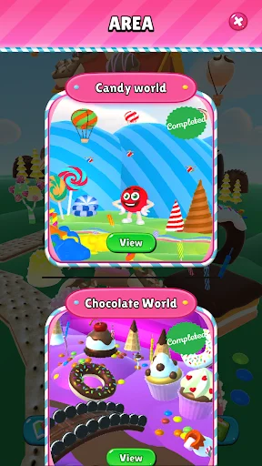 Sweet Merge Land ڈاؤن لوڈ کریں – مزیدار پہیلیاں اور کینڈی ایڈونچر - Screenshot 8