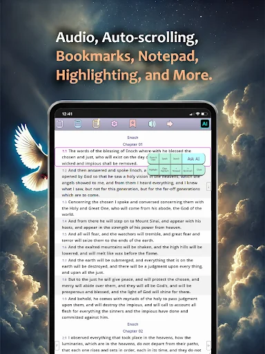 Jubilees, Jasher, Enoch, Bible ڈاؤن لوڈ کریں – مکمل بائبل مطالعہ - Screenshot 12