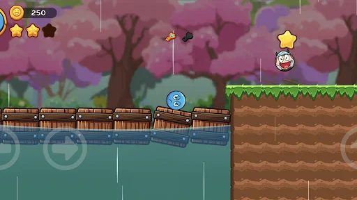 Ball Hero: Red Bounce & Roll ڈاؤن لوڈ کریں – دلچسپ پہیلیاں - Screenshot 1