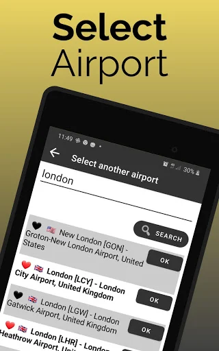 Stuttgart Airport Flight Info ڈاؤن لوڈ کریں – جرمنی کی پروازوں کی تازہ ترین اپ ڈیٹ - Screenshot 9