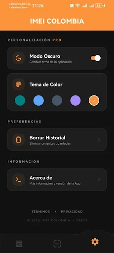 IMEI COLOMBIA ایپ ڈاؤن لوڈ کریں – کولمبیا میں فون سٹیٹس چیک کریں - Screenshot 13