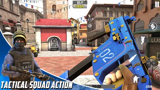 Hazmob: FPS Gun Shooting Game ڈاؤن لوڈ کریں – بہترین ایکشن گیم - Screenshot 1