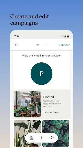 Mailchimp Email Marketing ایپ ڈاؤن لوڈ کریں – بلک ای میل اور اینالیٹکس - Screenshot 4