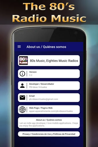 80s Music Radios ڈاؤن لوڈ کریں – 80 کی دہائی کی بہترین موسیقی مفت - Screenshot 4