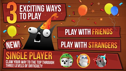Exploding Kittens ڈاؤن لوڈ کریں – کلاسک کارڈ گیم کا ڈیجیٹل ورژن - Screenshot 3