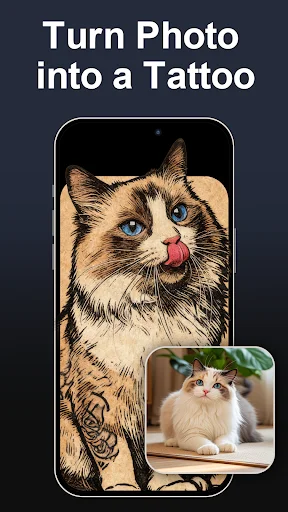 AI Tattoo Design ڈاؤن لوڈ کریں – بہترین ٹیٹو جنریٹر اور ڈیزائن - Screenshot 5