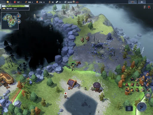 Northgard ڈاؤن لوڈ کریں – اینڈرائیڈ پر بہترین حکمت عملی کا کھیل - Screenshot 19