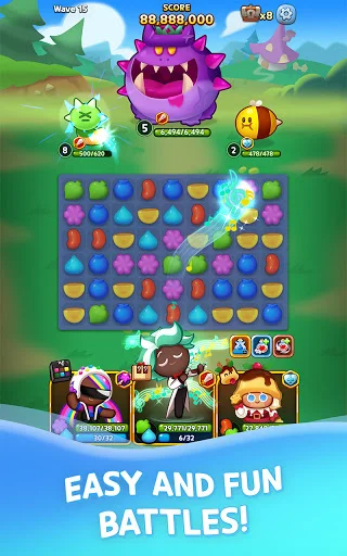 Cookie Run: Puzzle World ڈاؤن لوڈ کریں – بہترین پزل گیم - Screenshot 2