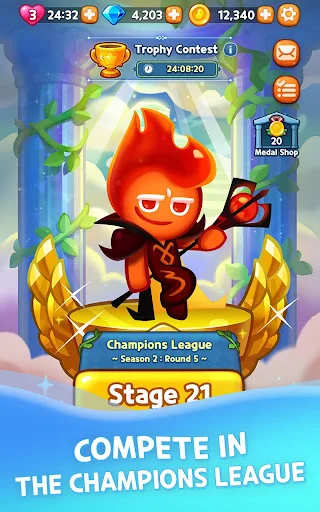 Cookie Run: Puzzle World ڈاؤن لوڈ کریں – بہترین پزل گیم - Screenshot 15