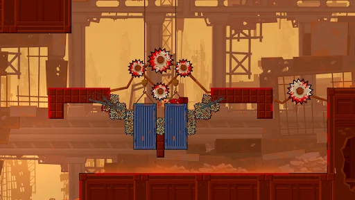 Super Meat Boy Forever ڈاؤن لوڈ کریں – مشکل ترین پلیٹ فارمنگ گیم - Screenshot 7