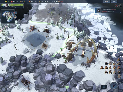 Northgard ڈاؤن لوڈ کریں – اینڈرائیڈ پر بہترین حکمت عملی کا کھیل - Screenshot 21
