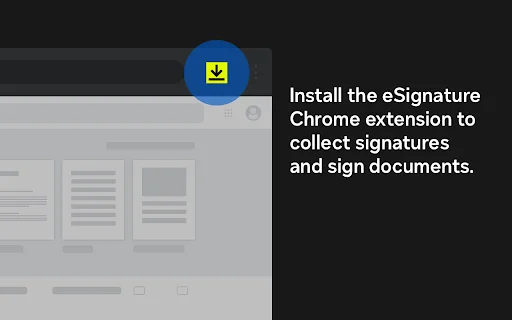 Docusign eSignature برائے Chrome ڈاؤن لوڈ کریں – دستاویزات پر دستخط کریں - Screenshot 1