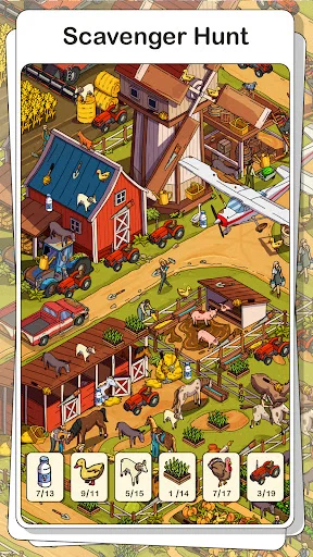 Hidden Objects – Items Find ڈاؤن لوڈ کریں – بہترین پزل گیم - Screenshot 28
