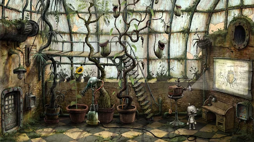 Machinarium ڈاؤن لوڈ کریں – روبوٹ سٹی ایڈونچر گیم پلے - Screenshot 9