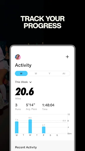 Nike Run Club ڈاؤن لوڈ کریں – رننگ ٹریکنگ اور فٹنس کوچ - Screenshot 2