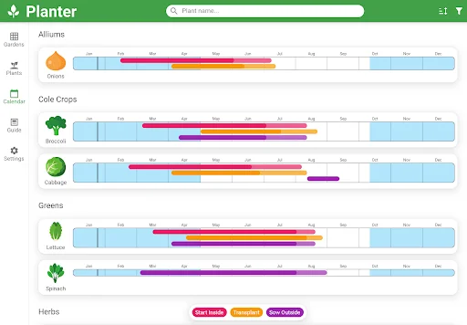 Planter – Garden Planner ڈاؤن لوڈ کریں – سبزیوں کی کاشت کا بہترین طریقہ - Screenshot 24