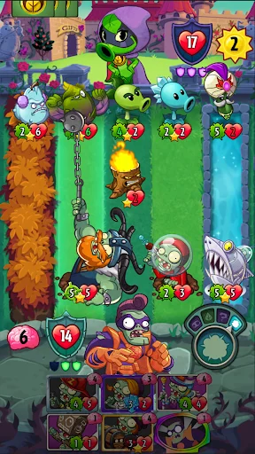 Plants vs. Zombies™ Heroes ڈاؤن لوڈ کریں – کارڈ گیم ایڈونچر - Screenshot 12