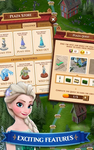 Disney Frozen Free Fall ڈاؤن لوڈ کریں – پہیلی کا دلچسپ کھیل - Screenshot 2