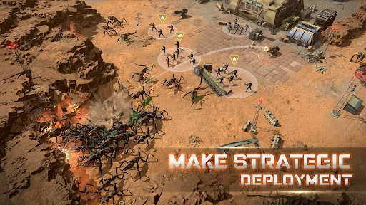 Marsaction: Infinite Ambition ڈاؤن لوڈ کریں – مریخ پر بقا کی جنگ - Screenshot 3