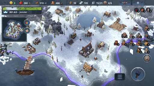 Northgard ڈاؤن لوڈ کریں – اینڈرائیڈ پر بہترین حکمت عملی کا کھیل - Screenshot 2