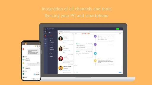 TexTory CRM ڈاؤن لوڈ کریں – کالز اور ایس ایم ایس کا بہترین انتظام - Screenshot 8
