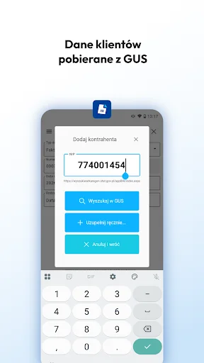 INTAXO Online Invoicing ڈاؤن لوڈ کریں – چھوٹے کاروبار کے لیے بہترین مفت سافٹ ویئر - Screenshot 5