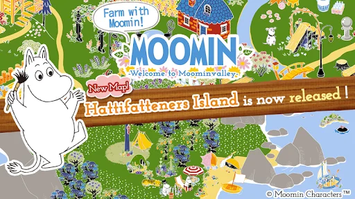 MOOMIN Welcome to Moominvalley ڈاؤن لوڈ کریں – پرسکون فارمنگ گیم - Screenshot 6