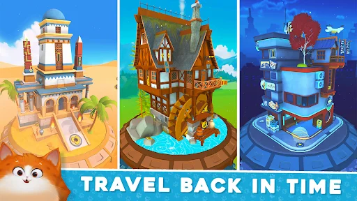 Cats in Time ڈاؤن لوڈ کریں – آرام دہ پہیلی گیم مفت میں حاصل کریں - Screenshot 25
