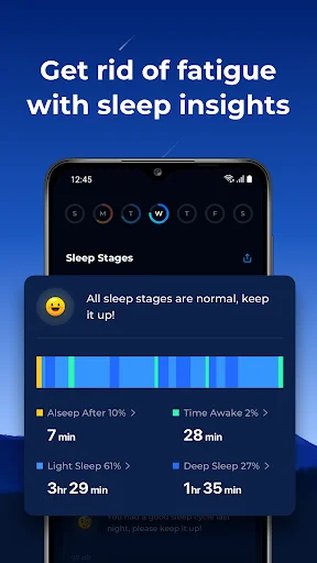 ShutEye: Sleep Tracker ڈاؤن لوڈ کریں – بہتر نیند کے لیے بہترین ایپ - Screenshot 5