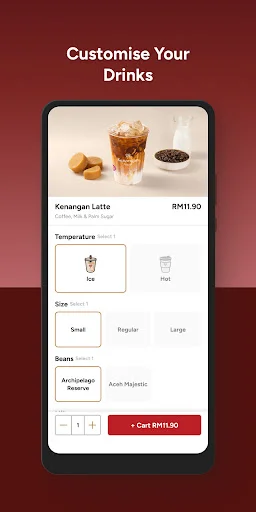 Kenangan Coffee ڈاؤن لوڈ کریں – بہترین کافی، بغیر قطار کے لطف اٹھائیں - Screenshot 3