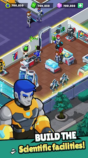 Idle Superpower School ڈاؤن لوڈ کریں – سپر پاور اسکول گیم - Screenshot 4