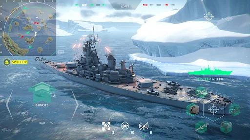 Modern Warships ڈاؤن لوڈ کریں – جدید بحری جنگی کھیل - Screenshot 12