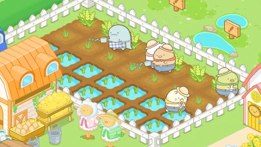 Sumikkogurashi Farm ڈاؤن لوڈ کریں – پیارا فارمنگ گیم اور سجاوٹ - Screenshot 5