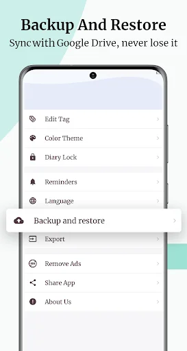 Diary Up ڈاؤن لوڈ کریں – محفوظ ڈیجیٹل ڈائری اور پرائیویٹ جرنل - Screenshot 6