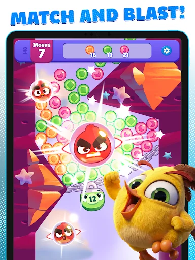 Angry Birds Dream Blast ڈاؤن لوڈ کریں – دلچسپ پزل ایڈونچر - Screenshot 9